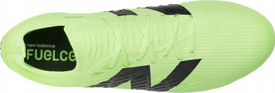 Këpucë futbolli New Balance Tekela V4+ Low Pro FG, për tokë të fortë, nr 43, jeshile neoni
