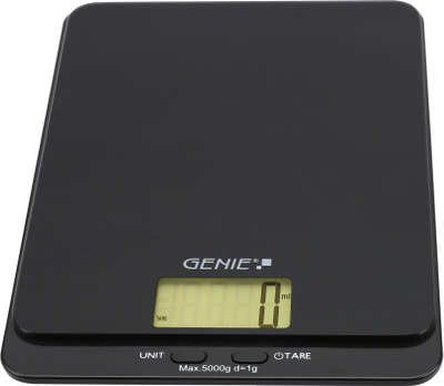 Peshore poste Genie, platformë xhami e temperuar, elektronike