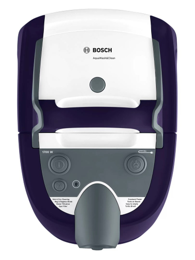 Fshesë larëse Bosch AquaWash &amp; Clean BWD41740, 1700W, depozitë 5L, blu