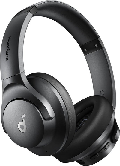 Kufje Anker Soundcore Q20i A3004G11, me valë dhe me kabllo, rrethveshëse, të zeza