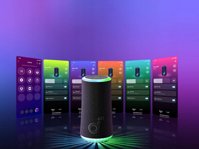 Altoparlant portabli Anker Glow Mono, 30W, wireless, i zi