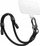 Rrip dore për telefon Spigen Wrist Strap ConTag, elastik, me karabinë metalike, i zi