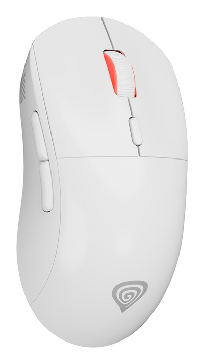 Maus Genesis Zircon XIII, pa tel dhe me USB-C, 26000 DPI, i bardhë
