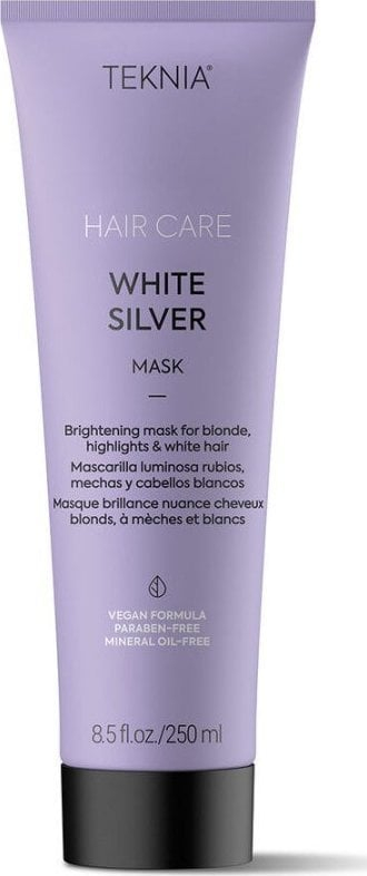 Маска за коса Lakmé Teknia White Silver, против жолти тонови, 250ml