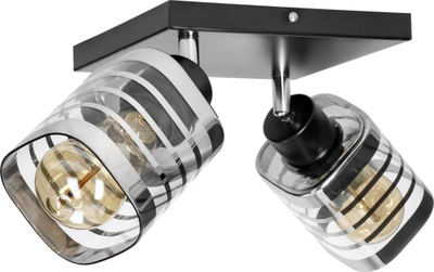 Llambadar muresh Siena 2P, E27, 2x60W, i zi