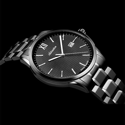 Orë dore për meshkuj adriatica, swiss made A1290.S166Q