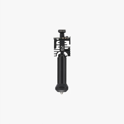 Hotend induktiv Bambu Lab H2C, gryka inox 0.2 mm, i djathtë, i zi