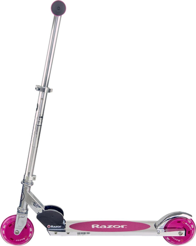 Trotinet Razor A125, rrota 120 mm, deri 100 kg, rozë