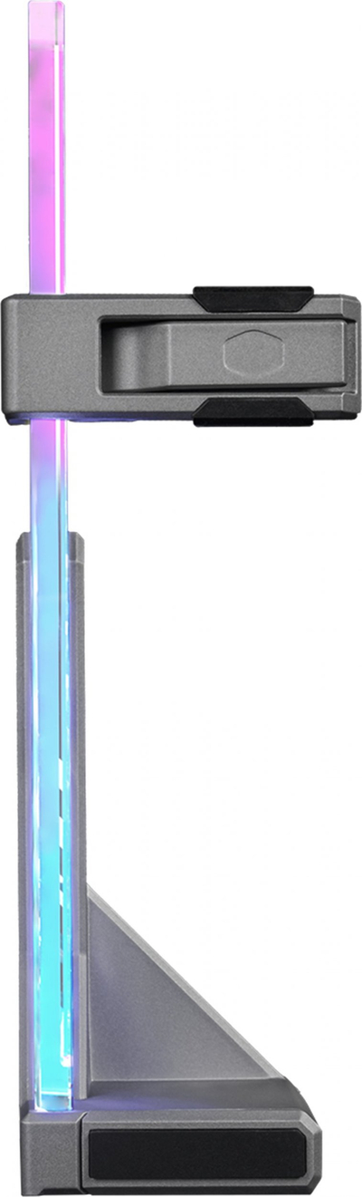 Држач за графичка картичка Cooler Master Atlas ARGB, калено стакло, ARGB осветлување, сив