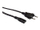 Kabllo rryme VALUE Euro Flat Plug C7, 1.8m, e zezë