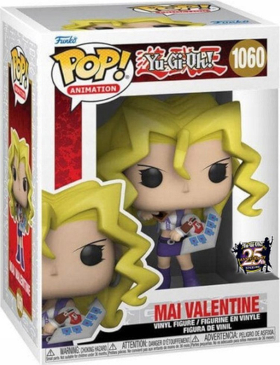 Figurë vinili Funko POP Yu-Gi-Oh Mai Valentine, 9cm, shumëngjyrëshe
