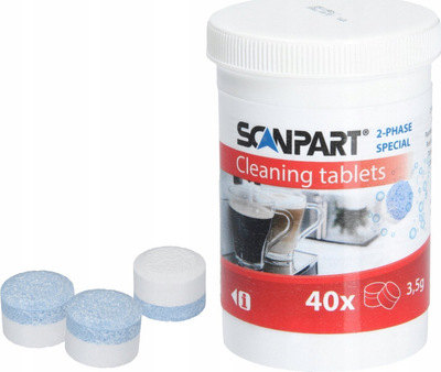 Tableta për heqje gëlqereje ScanPart 2790000220, 2 faza, 40 copë