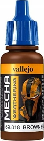 Bojë akrilike Vallejo Mecha Color 69.818, 17ml, mat, kafe