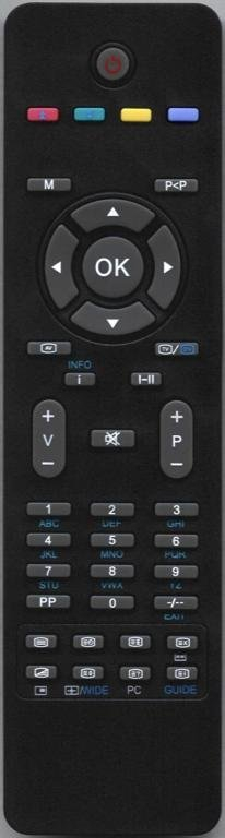 Pilot TV Lin 32LHD1510, zëvendësues, i zi