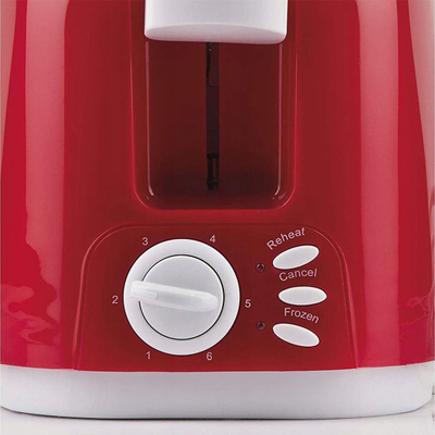 Toaster Girmi TS11, 800W, 6 nivele thekje, i kuq