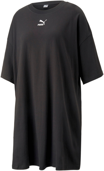 Fustan T shirt PUMA Classics Tee Dress, pambuk, i zi