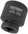 Kokë goditëse FORCEKRAFT Impact Socket 1", 50mm, 6-këndëshe, e zezë