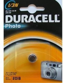 Bateri litiumi Duracell DL1/3N, 3V