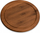 Pjatancë snack Kesper, bambu FSC, 26 cm, ngjyrë natyrale