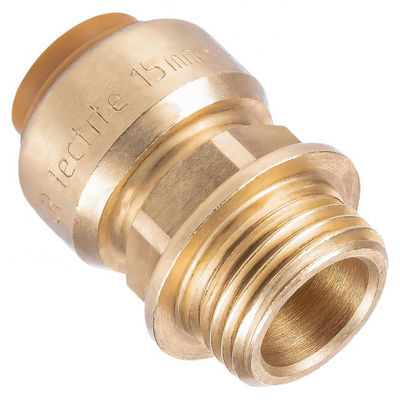 Bashkues rrëshqitës Pegler Yorkshire Push 45367, 18x1/2", filetë mashkullore, bronz