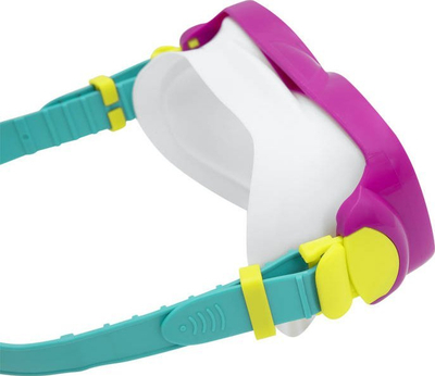 Set zhytjeje Bestway 25019, maskë snorkel pendë, madhësia 37-41, rozë