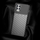 Këllëf telefoni Hurtel Thunder Case për Motorola Moto G100 Edge S, gomë TPU e butë, mbrojtje e fortë, i zi