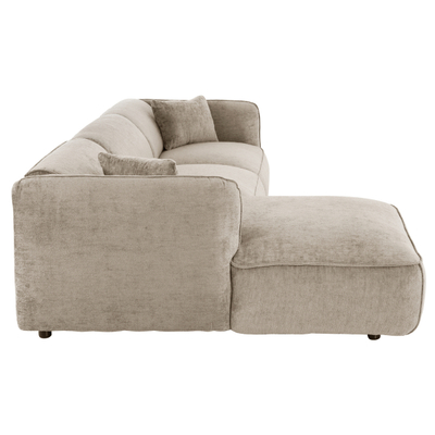 Divan këndor Treat (i majtë) 270×163×74 cm (HM3277.01L), bezhë