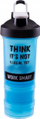 Shaker IQ Cross the Line Beta, 500ml, me sustë çeliku, gri