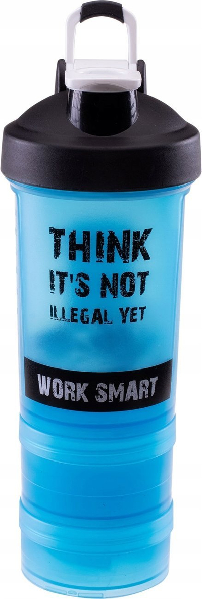 Shaker IQ Cross the Line Beta, 500ml, me sustë çeliku, gri