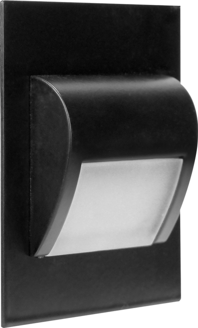 Dritë shkallësh LED Orno Draco, 12V 1.5W, 3000K, e zezë