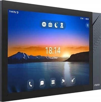 Panel video interkomi Fanvil I57A, 10.1", Android 9.0, çelik inox
