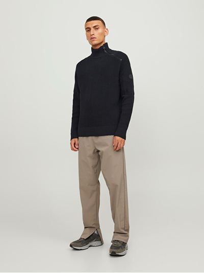 Triko Jack&Jones JCOFILO 12245219 Black