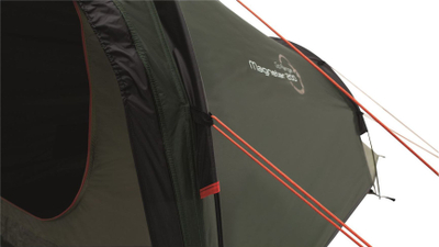 Çadër kampingu Easy Camp Magnetar 200, tunel, për 2 persona, jeshile rustic