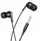 Kufje me tela Hoco M124, in ear, jack 3.5 mm, të zeza