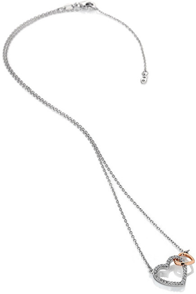 Qafore për femra Hot Diamonds Flora DP732, e argjendtë