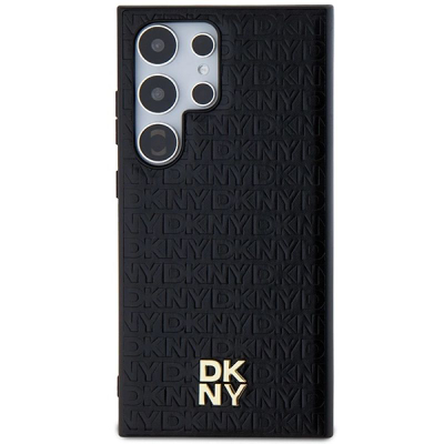 Mbulesë telefoni DKNY Magsafe, për Samsung Galaxy S24 Ultra, lëkurë PU, e zezë