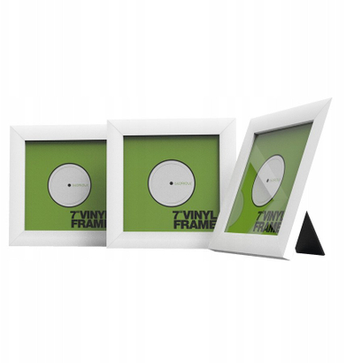 Set kornizash për vinyl Glorious AMS VINYL FRAME, 3 copë, e bardhë
