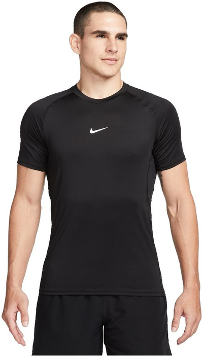 Спортска маица Nike Slim Short Sleeve Top, Dri FIT, за мажи, црна