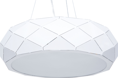 Lampë varëse CESANO, metal, stil modern, e bardhë