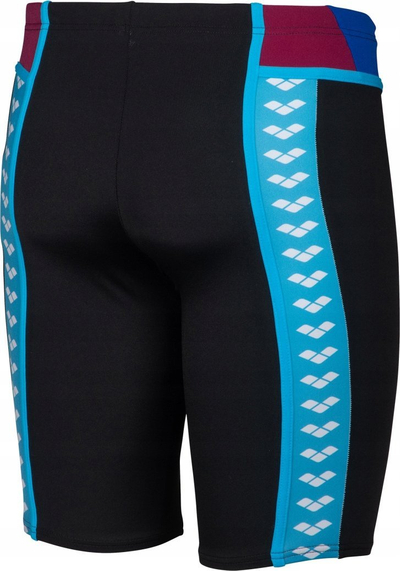 Pantallona noti Arena Icons Swim Jammer, MaxLife ECO, për burra, të zinj