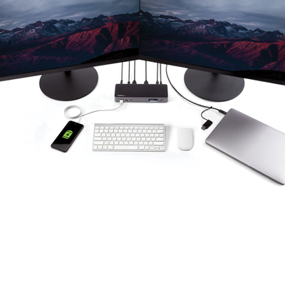 Stacion dokimi Dell DK30C2DPPDUE, USB-C, 60W, 4K, gri