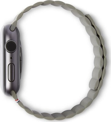Rrip silikoni Decoded për Apple Watch 38mm 40mm 41mm, mbyllje magnetike, ngjyrë ulliri