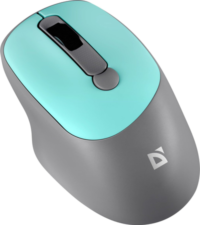Mouse wireless Defender Feam MM-296, optik, 1600 DPI, turquoise