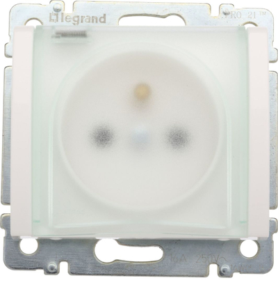 Prizë hermetike Legrand 775929, 16 A, IP44, e bardhë