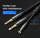 Kabllo splitter audio Vention, 2x 3.5mm në 3.5mm 4-Pole, 0.3m, e zezë