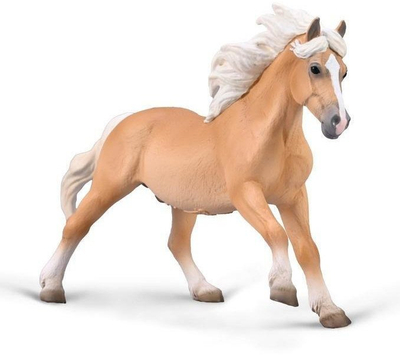 Figurë kali CollectA Haflinger Stallion, 15.5cm, plastikë, ngjyrë ari