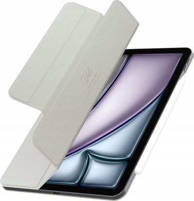 Mbrojtëse tableti Spigen Air Skin Folio OneTap, për iPad Air 13" 2024, gri