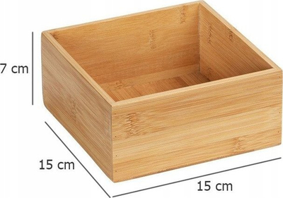 Organizues banjoje Wenko Terra, madhësia M, bambu, ngjyrë natyrale
