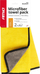 Leckë mikrofibër AMiO 03755, set 2 copë, 40x30 cm, e verdhë dhe gri