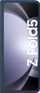 Kuti telefoni Nillkin Silky për Samsung Galaxy Z Fold 5, silikon me prekje të butë, kapak kamere rrëshqitës, blu